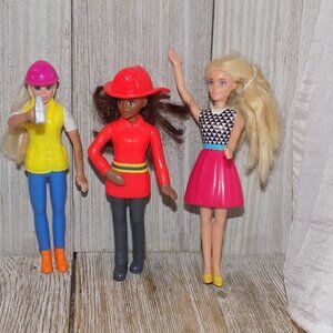 McDonald Small Barbie Dolls Group, Happy Meal Toys  **